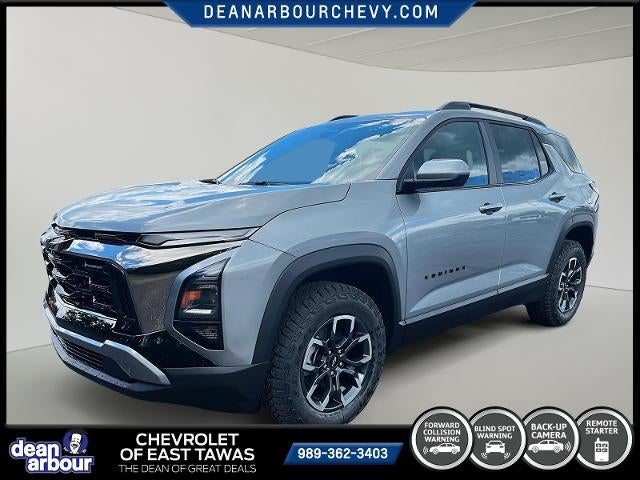 2026 Chevrolet Equinox ACTIV in Sterling Gray Metallic — front three-quarter view