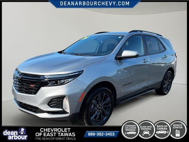 2024 Chevrolet Equinox AWD RS in Sterling Gray Metallic — front three-quarter view